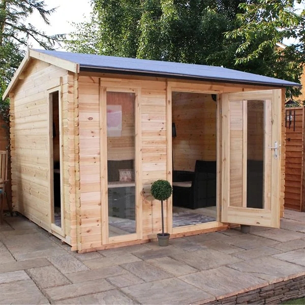 Kielder log cabin from mercia