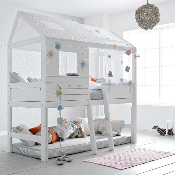 Silver sparkle high hut bed lifetime