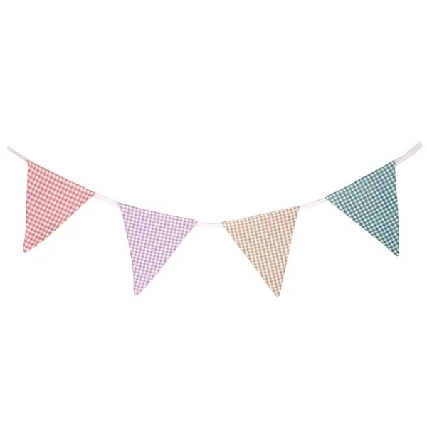 Bunting mini gingham 1