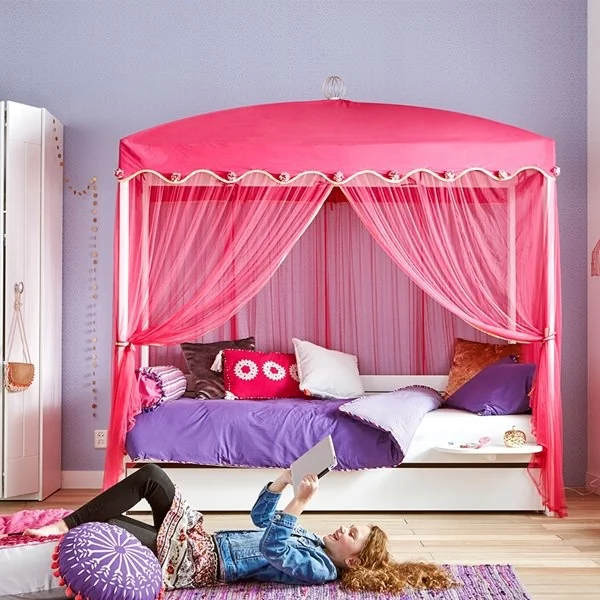 Four poster nights luxury girls bed