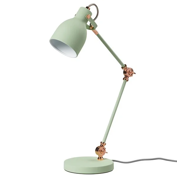 Green wild wolf desk lamp