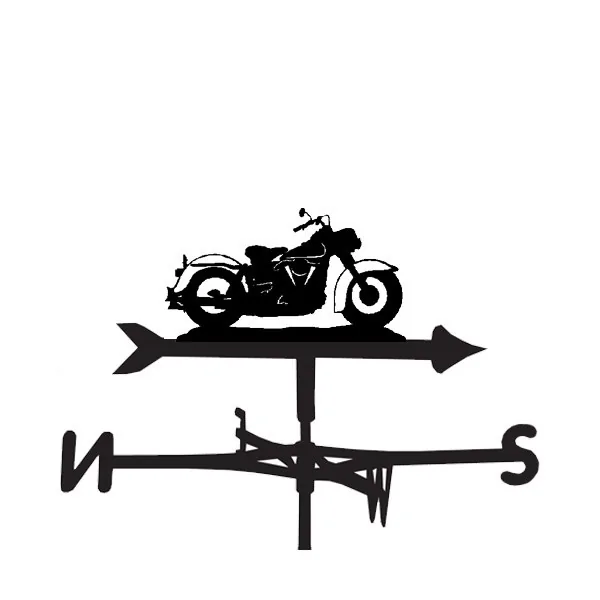Harley davidson motorbike hobbies weathervane
