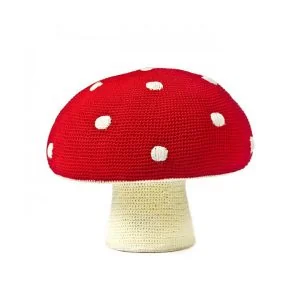 Kids mushroom pouffe