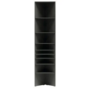 Lori corner narrow bookcase