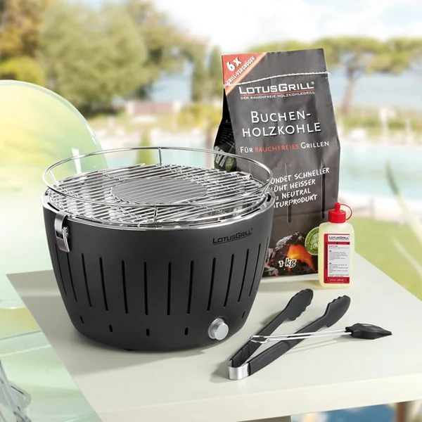 Lotus grill set charcoal lighter fluid