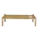 Moroccan style wooden zen sofa