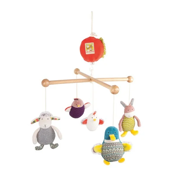 Musical mobile toy
