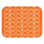 Persimmon tray in linea stem