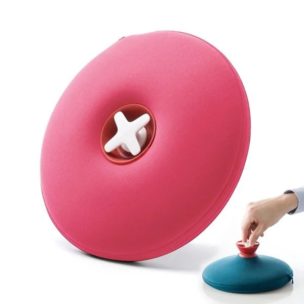 Pill hot water bottle funnel pink correct