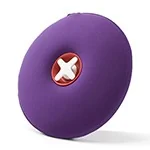 Pill hot water bottle purple