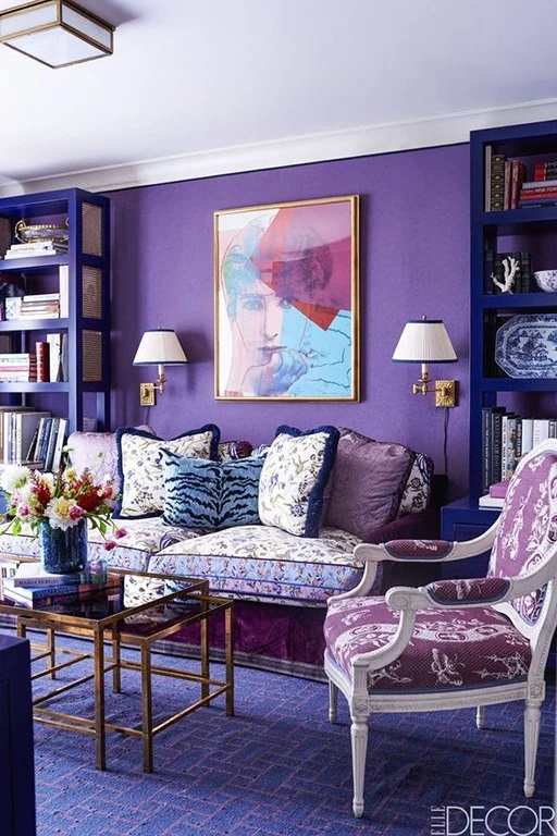 Ultra violet elle decor