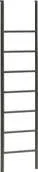 Metal library ladder