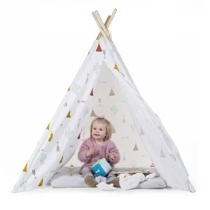 Dreamy tipi wood teepee kids play tent