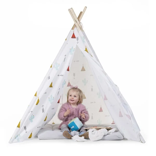 Dreamy tipi wood teepee kids play tent