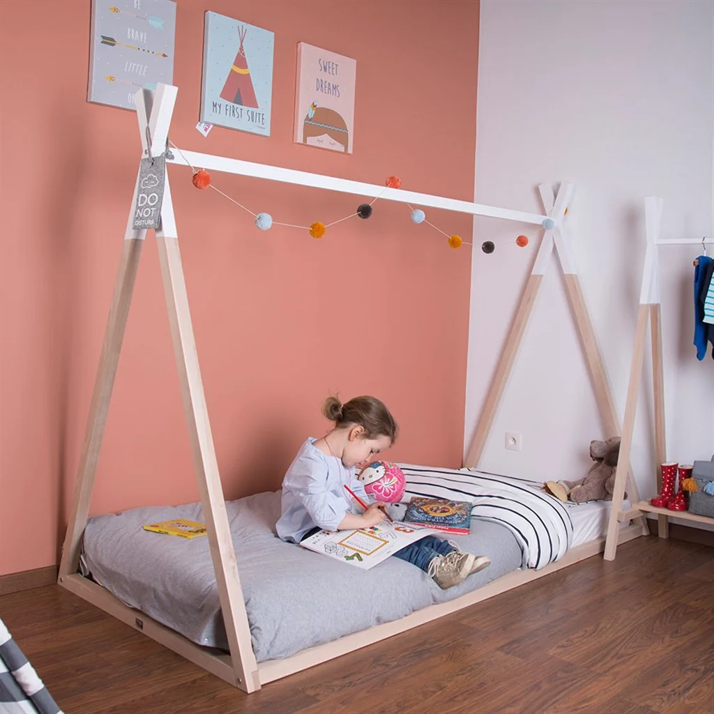Tipi house bed frame by childhome