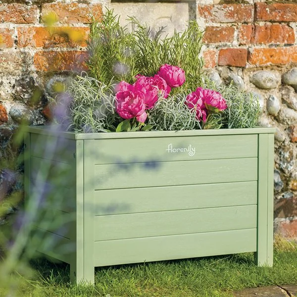 Verdi rectangular planter