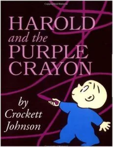 Harrod and purple crayon