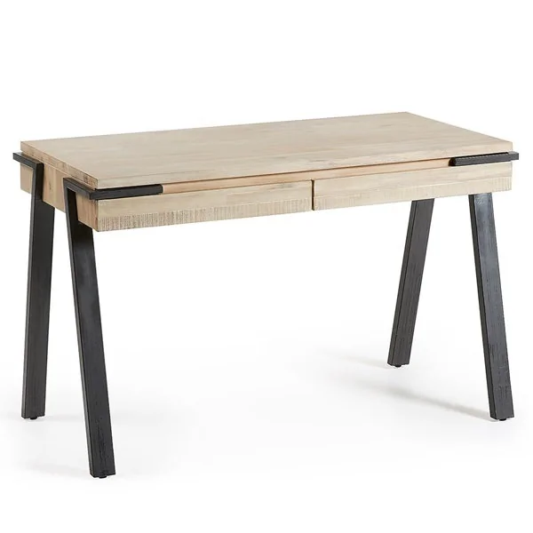 Modern wooden office desk