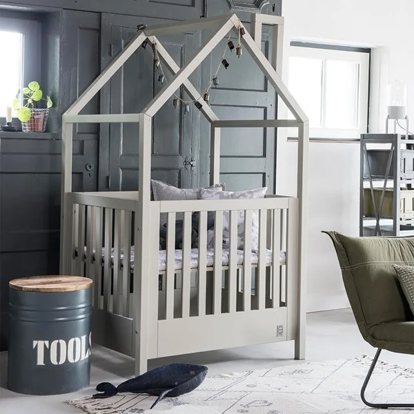 Loft quirky house baby cot