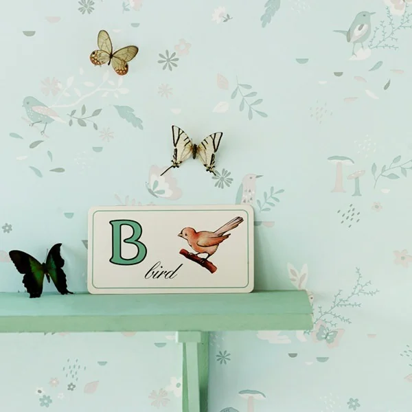 Secret garden kids wallpaper waterlilly 2
