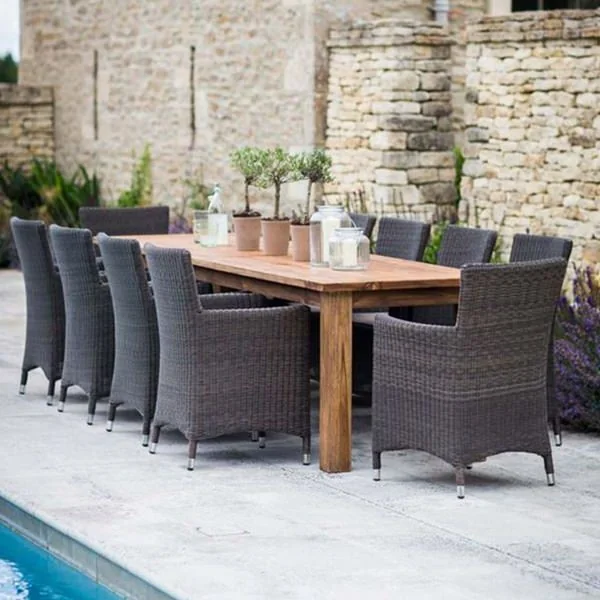 Refectory st mawes teak table