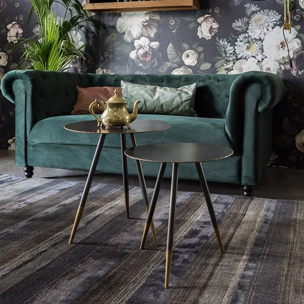 Industrial style side tables