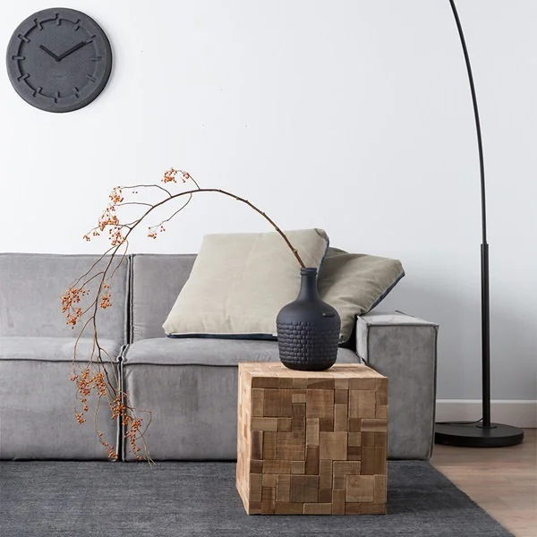 Wooden cube table