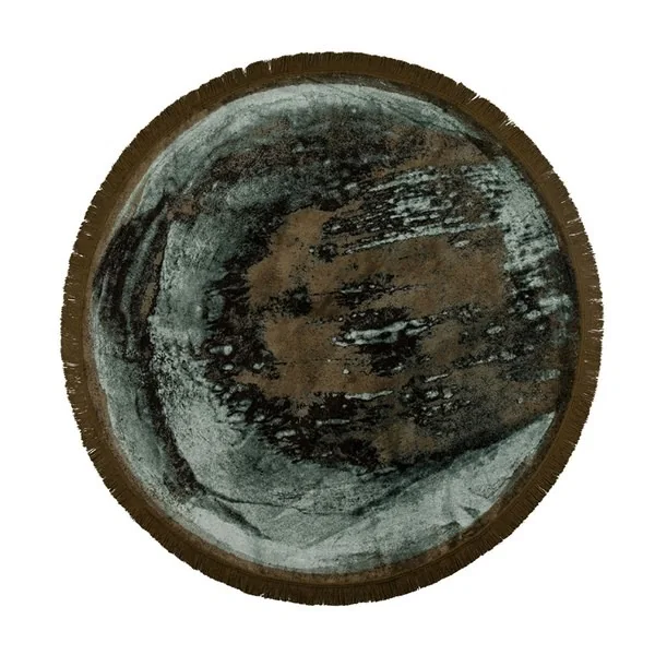 Bold Monkey Round Rocky Rug