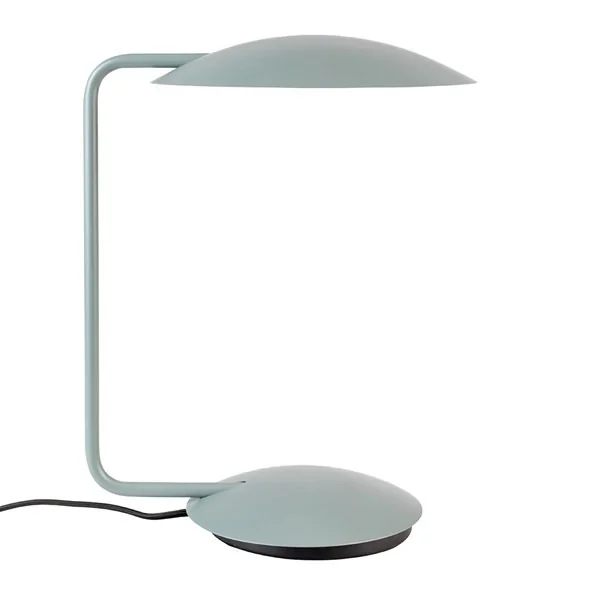 Contemporary pixie table lamp in grey