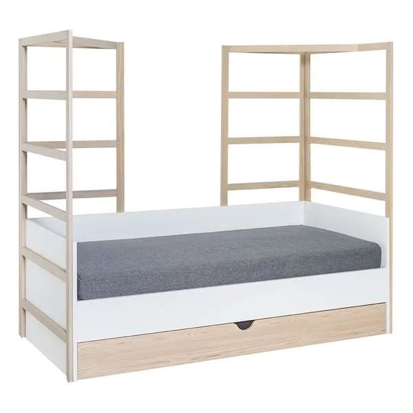 Stige kids day bed with two wooden frames