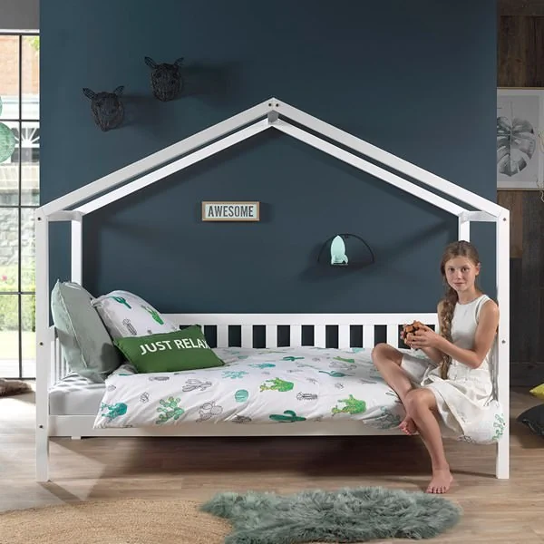 Dallas white day bed