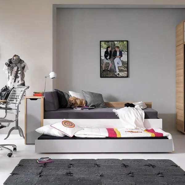 Evolve kids day bed with trundle bed