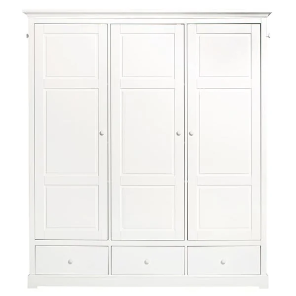 Childrens luxury 3 door wardrobe