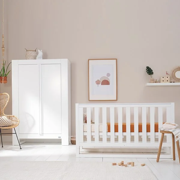 Tutti bambini rimini cot bed and double wardrobe