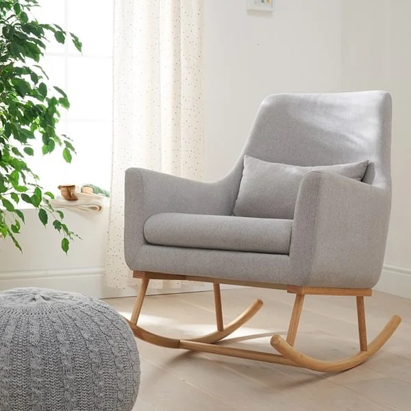Oscar nursery rocker pebble