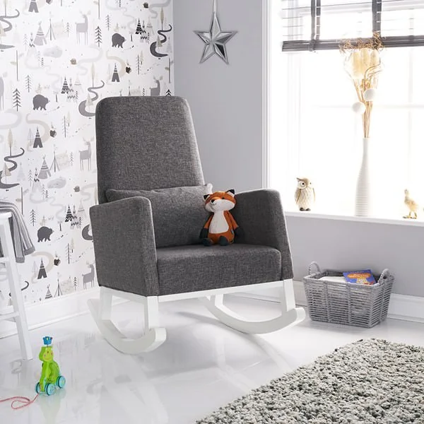 Obaby nursing chair rocker with high seat back