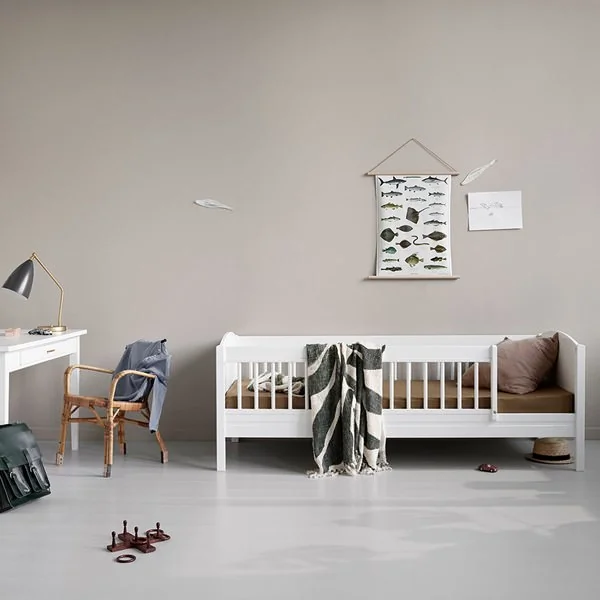 Seaside lille plus white junior kids bed
