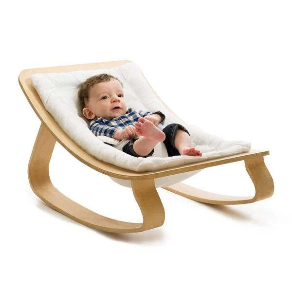 Levo baby rocker beech gentle white