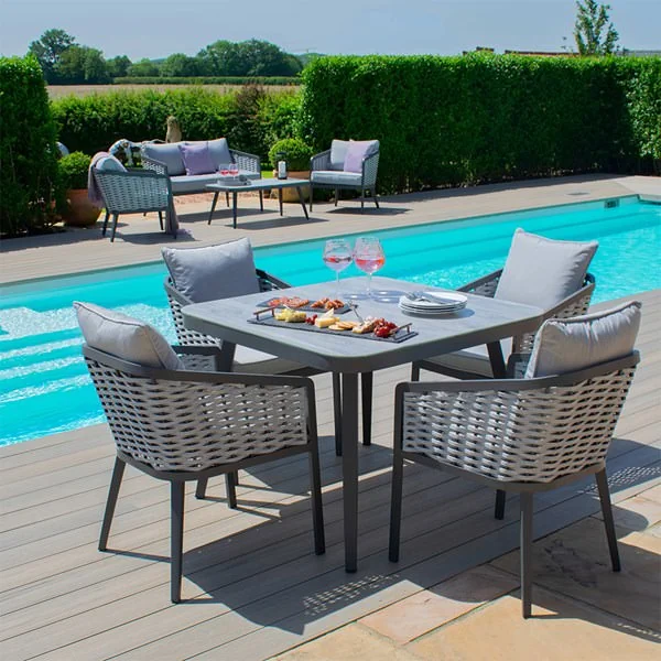 Maze rattan portofino 4 seater garden set