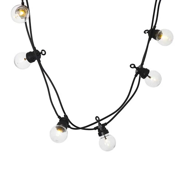 Set of 10 golf ball festoon lights