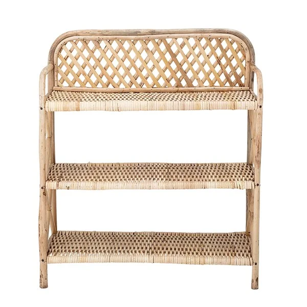 Retro style rattan storage from bloomingville
