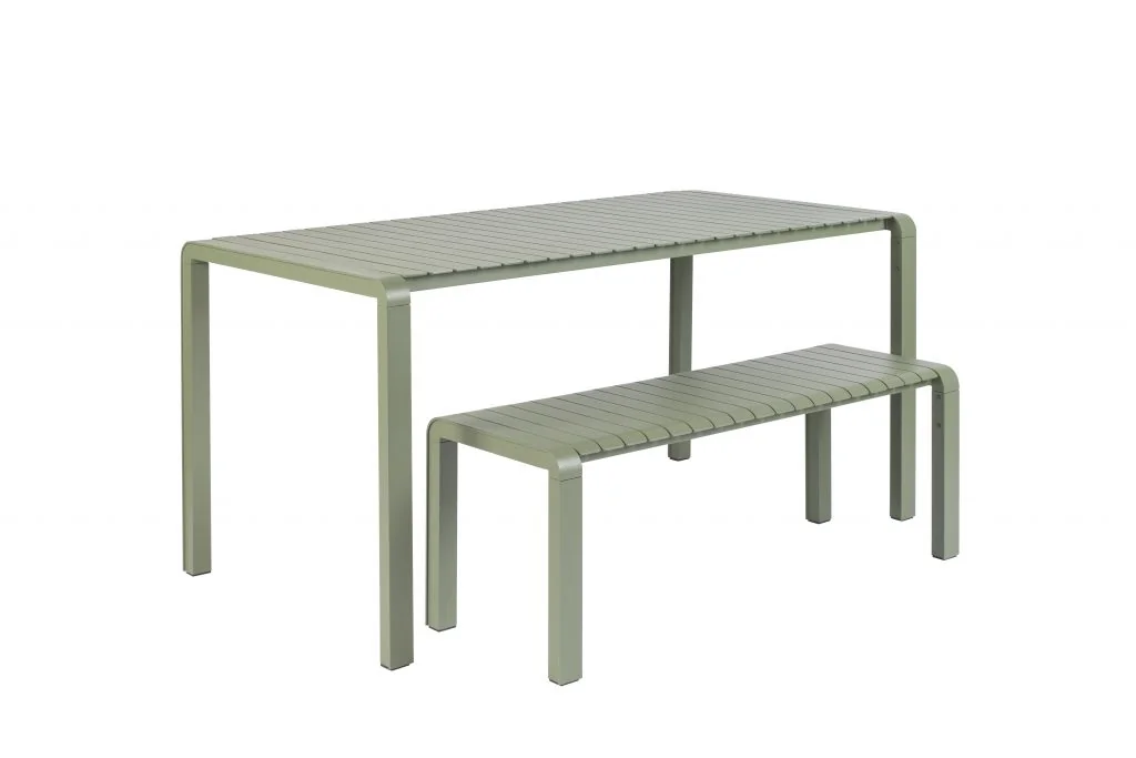 Zuiver vondel garden table and bench 2