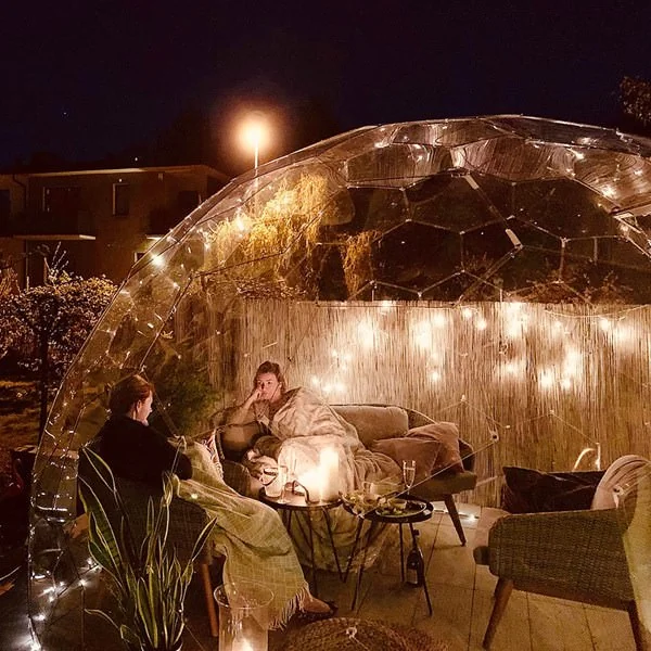 Hypedome garden 360 dome gazebo