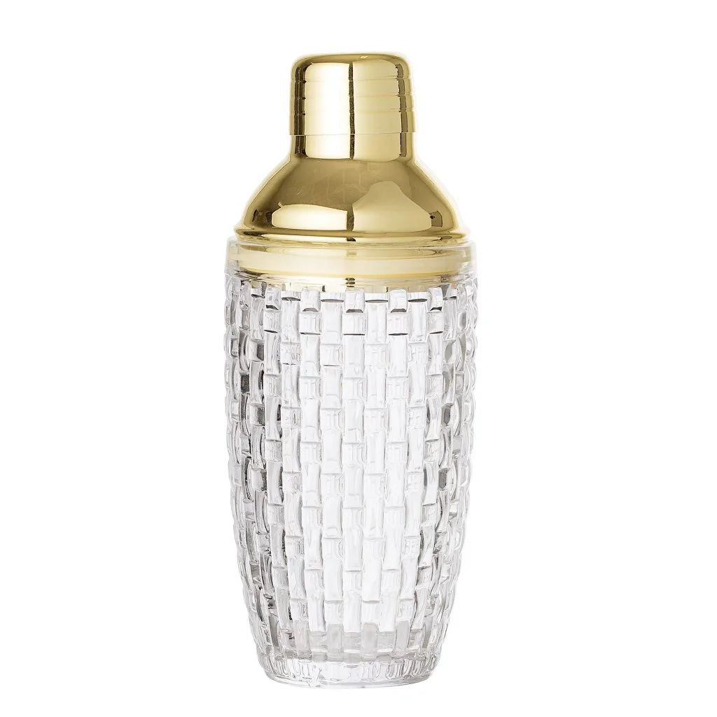 Bloomingville glass cocktail shaker HR