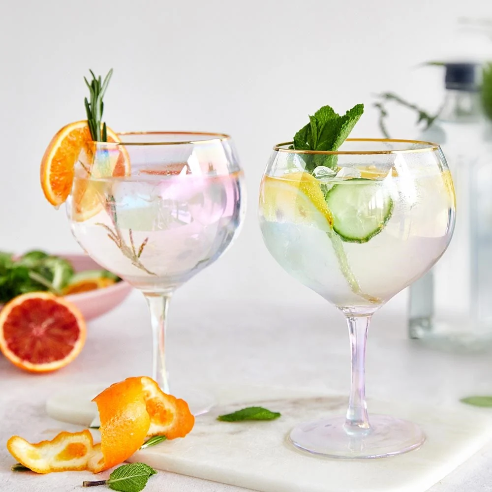 Gifts for her gin balloon glasses