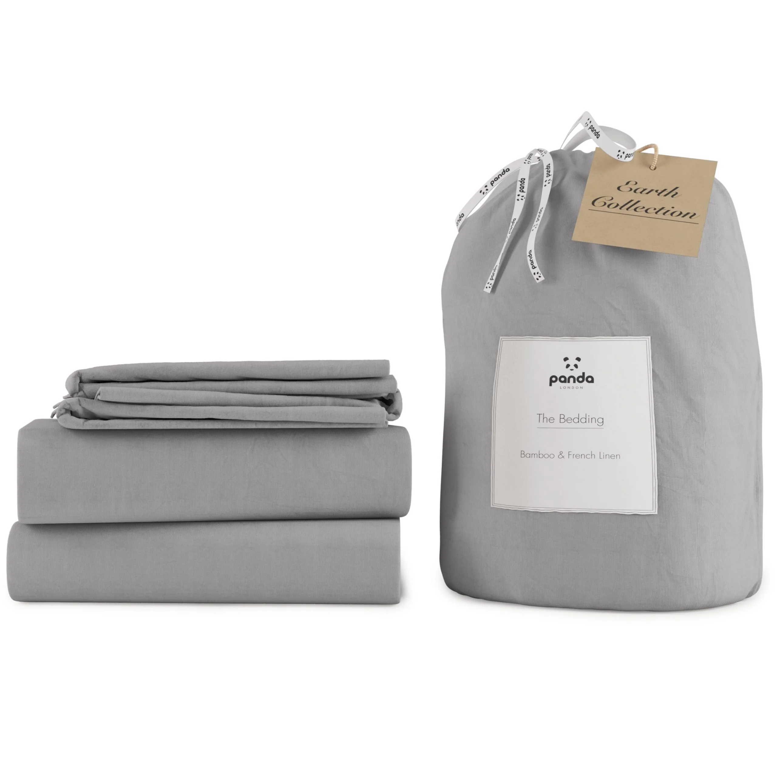 Earth collection bamboo and linen UK silver lining scaled
