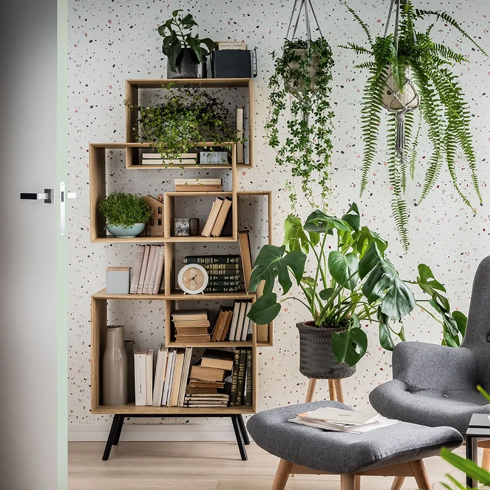 Ribbon cube design high bookcase from vox