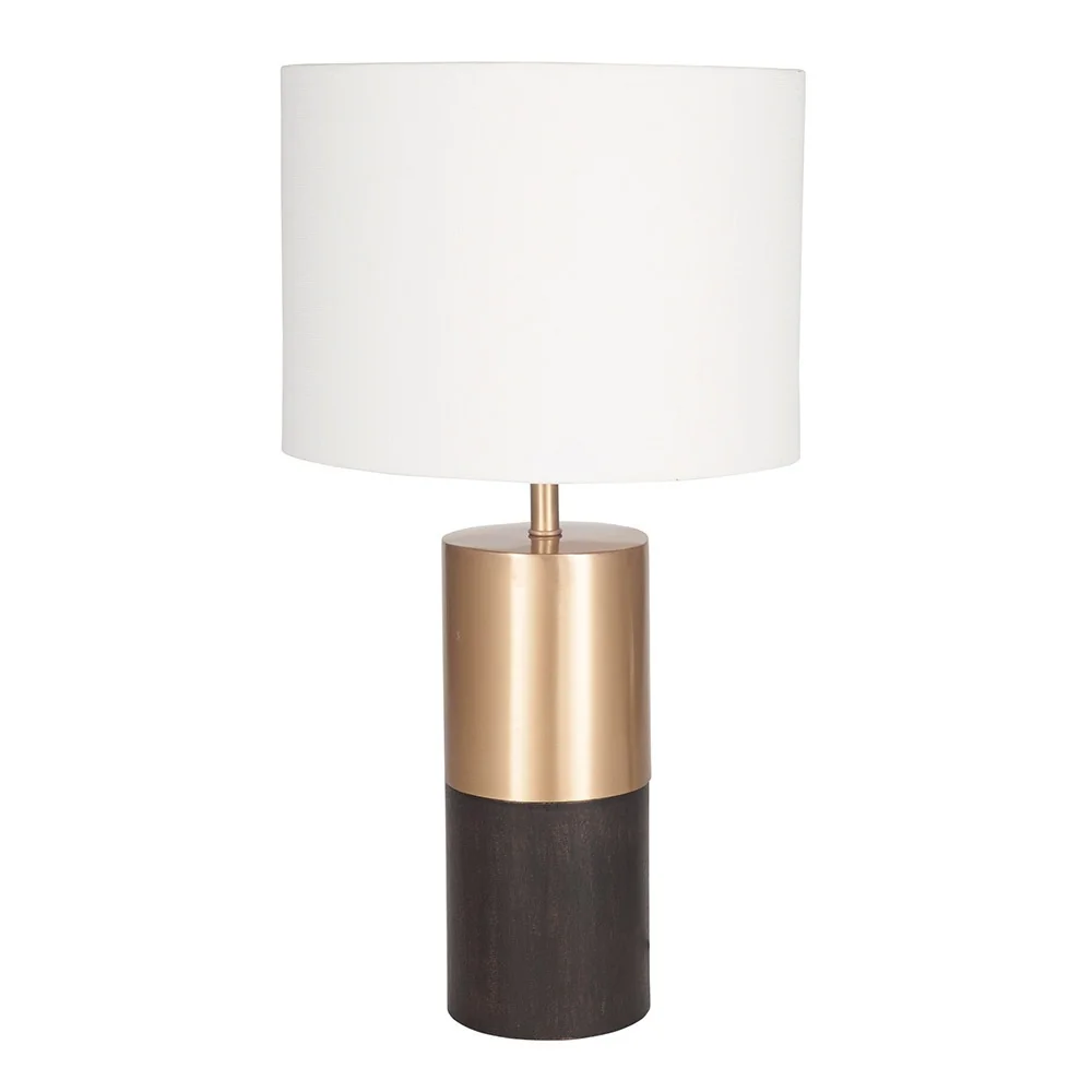 Etosha table lamp with linen style shade