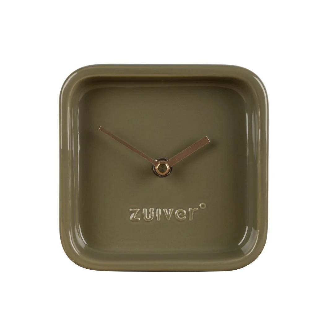 Zuiver cute desk clock in green 3