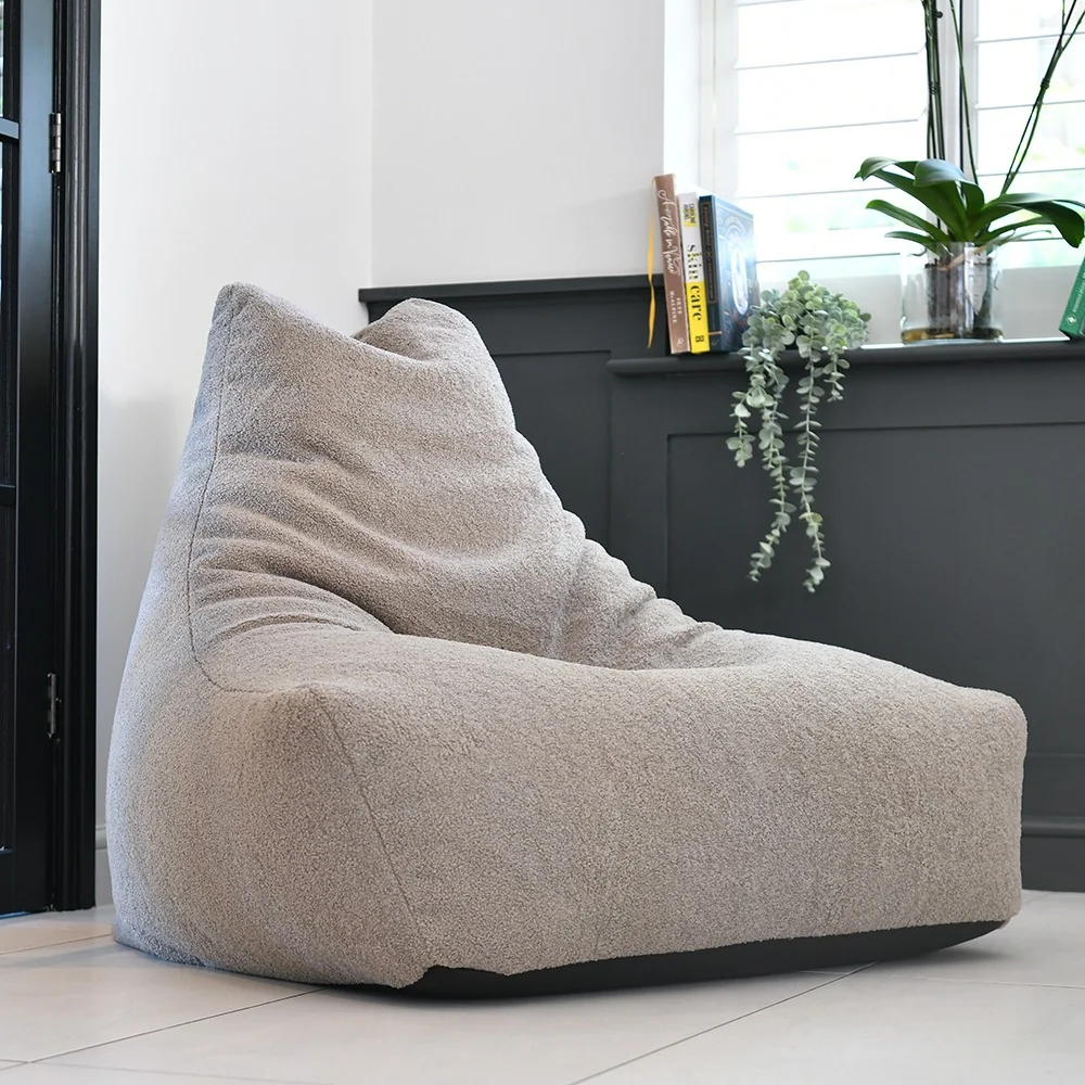 Mink mighty teddy bean bag from extreme lounging